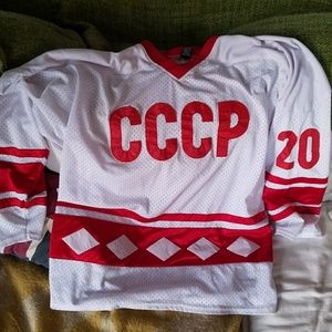 1980 Russian hockey Jersey